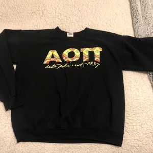 Alpha Omicron Pi Crewneck Sweatshirt
